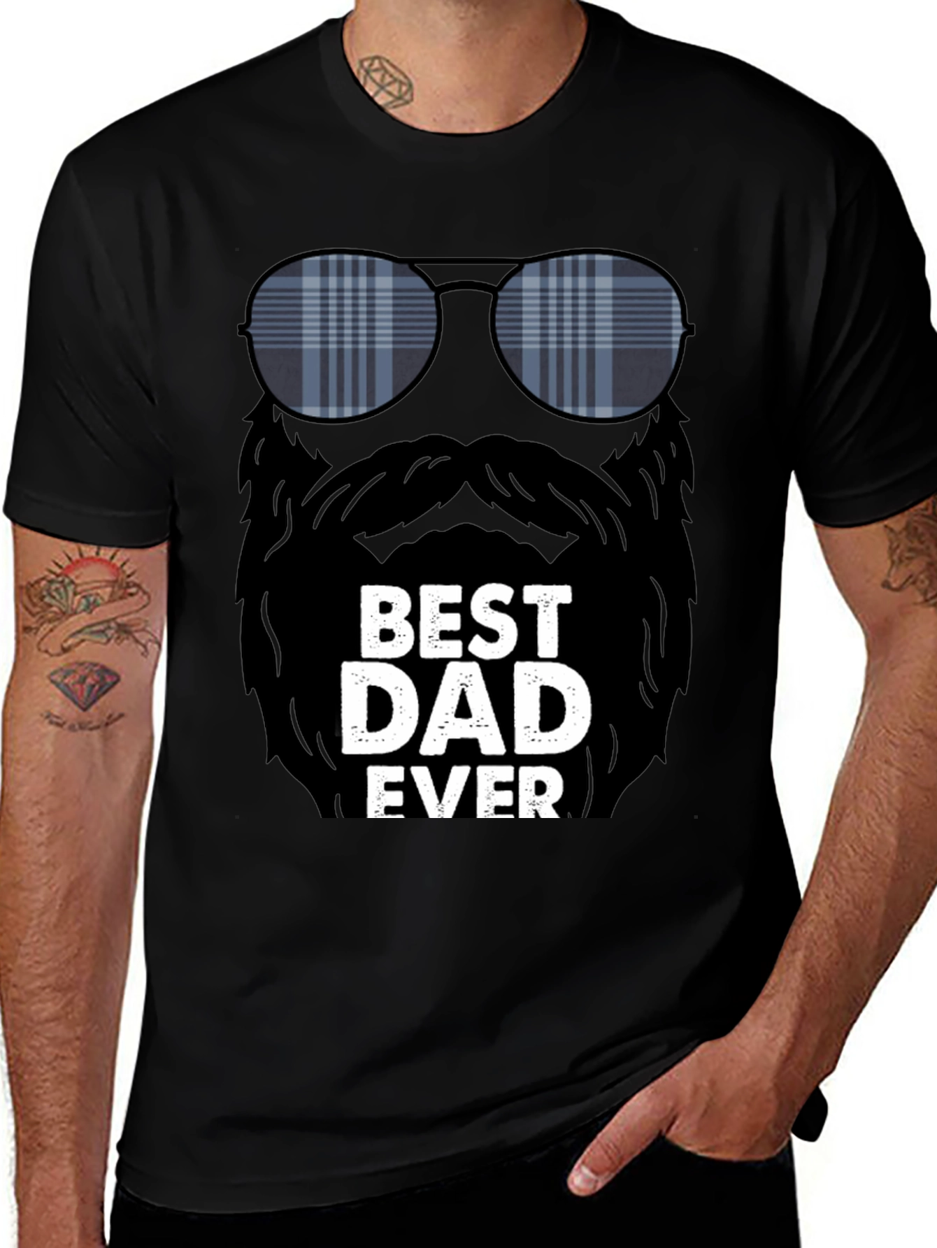 Best Dad Ever Graphic T-Shirt