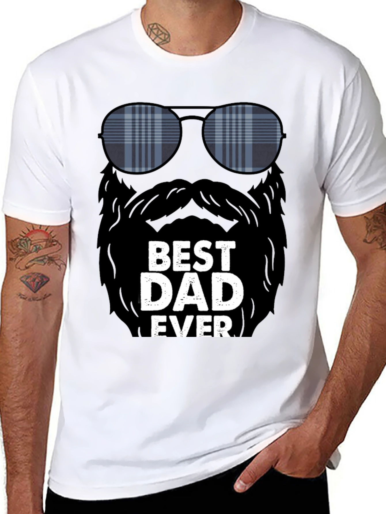 Best Dad Ever Graphic T-Shirt
