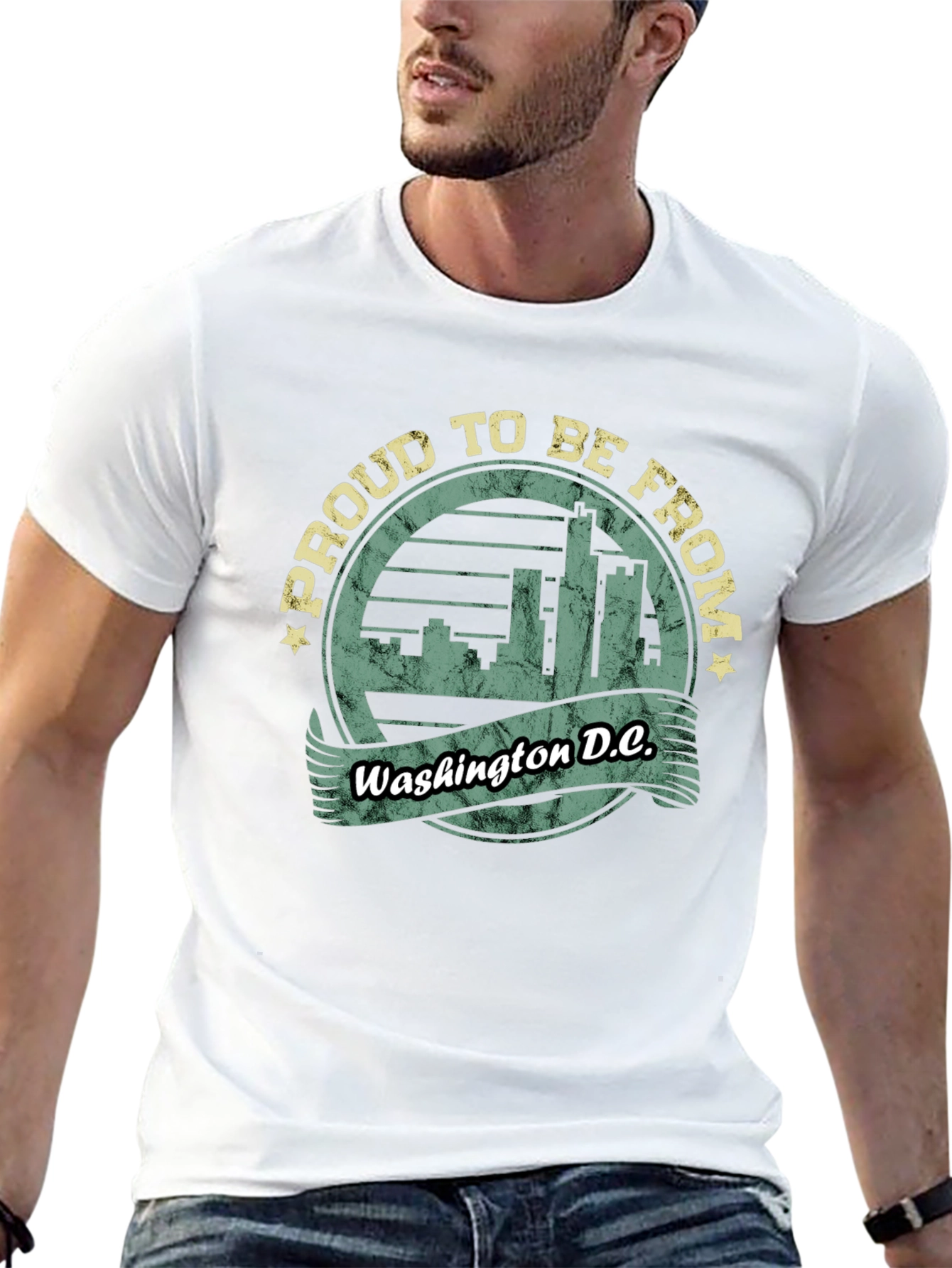 Proud Washington D.C. Graphic T-Shirt