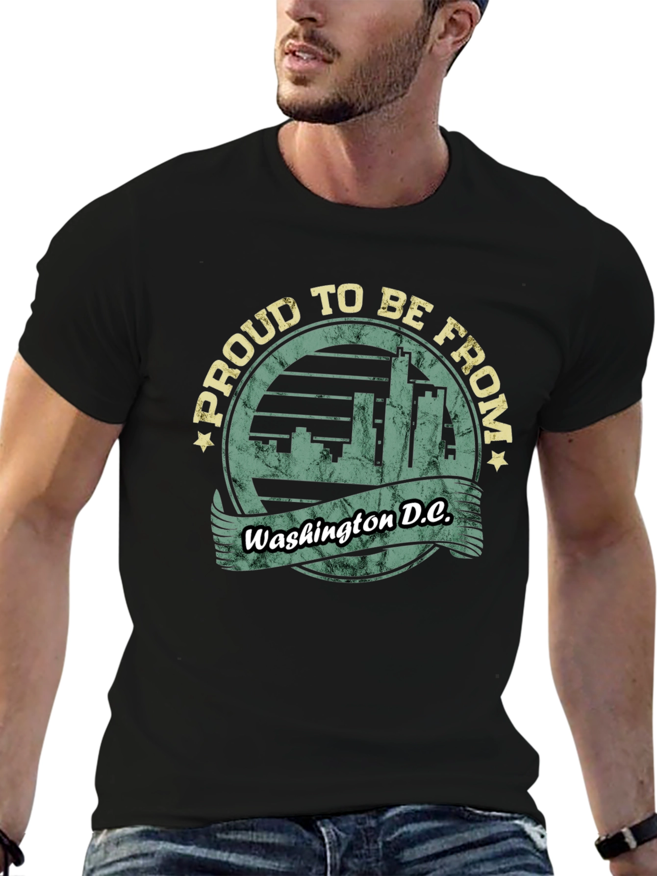 Proud Washington D.C. Graphic T-Shirt