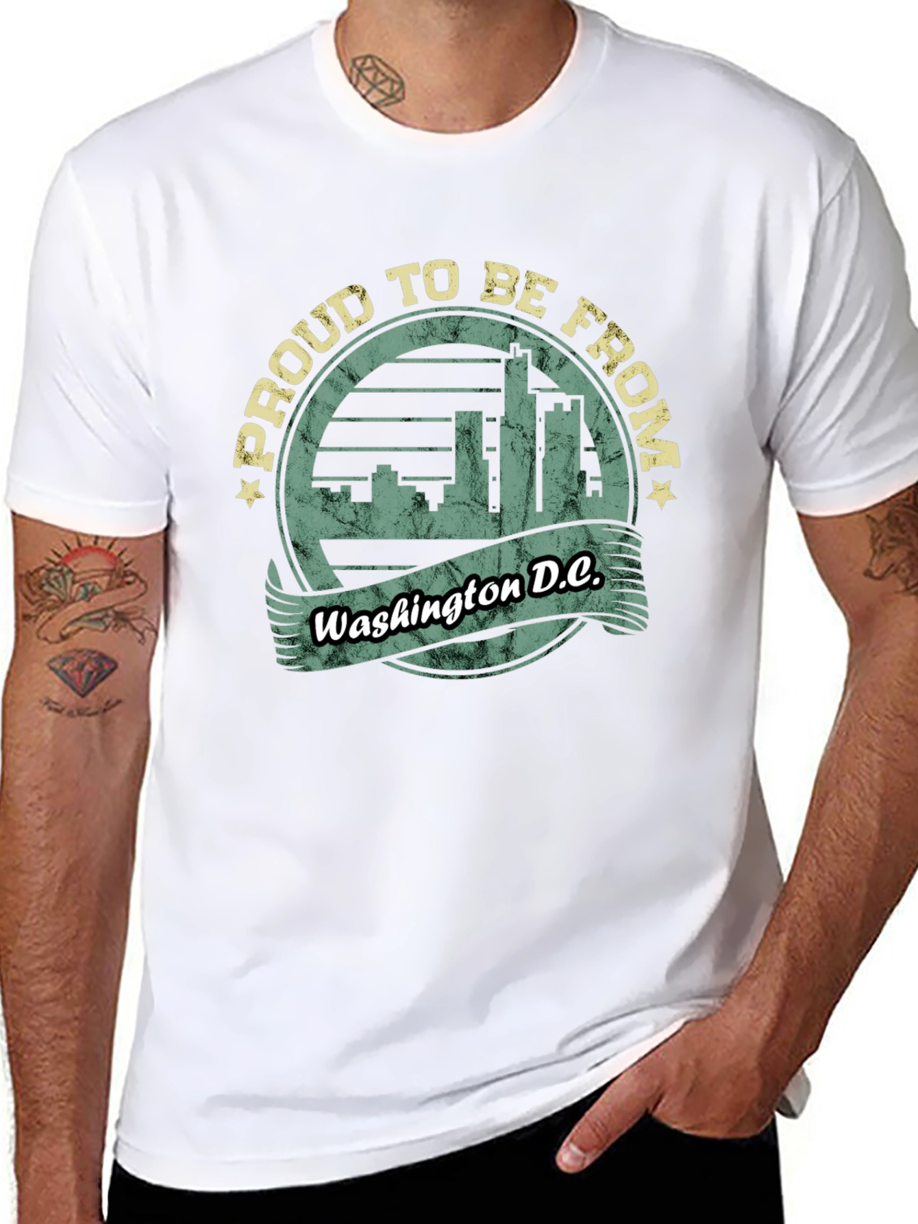 Proud Washington D.C. Graphic T-Shirt