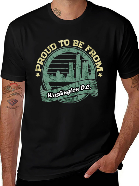 Proud Washington D.C. Graphic T-Shirt