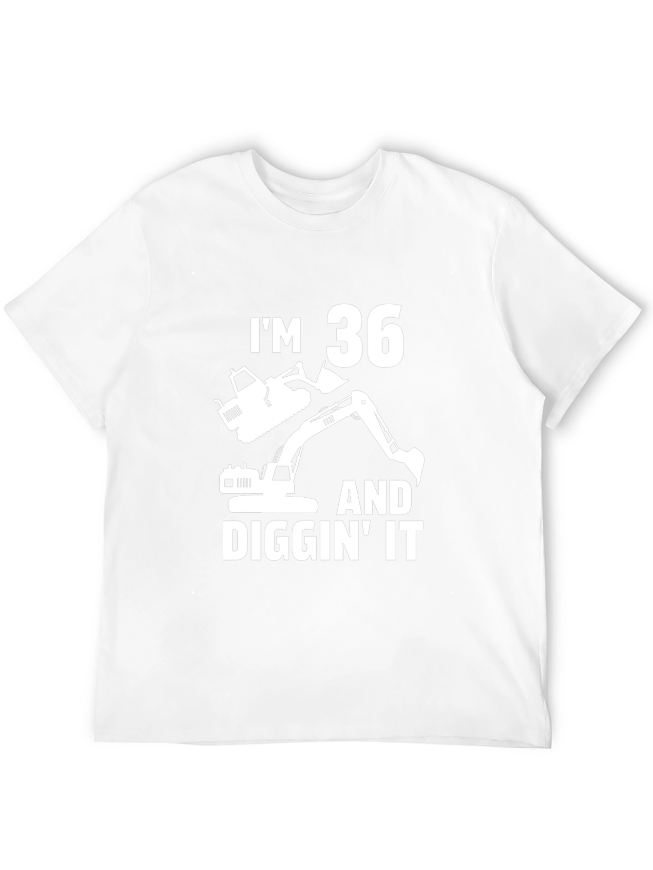Im 36 And Diggin It Birthday T-Shirt
