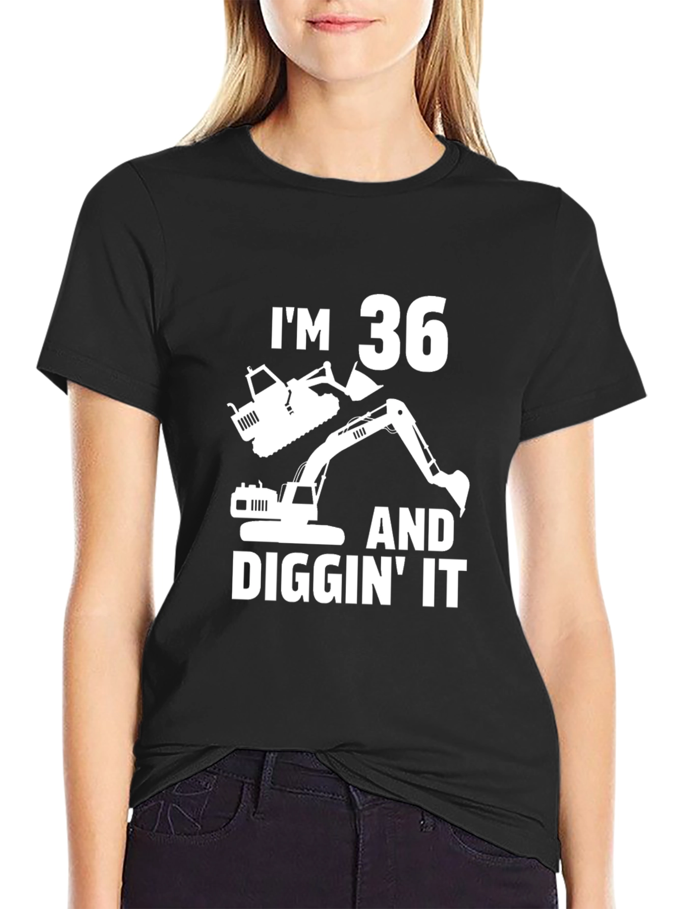 Im 36 And Diggin It Birthday T-Shirt
