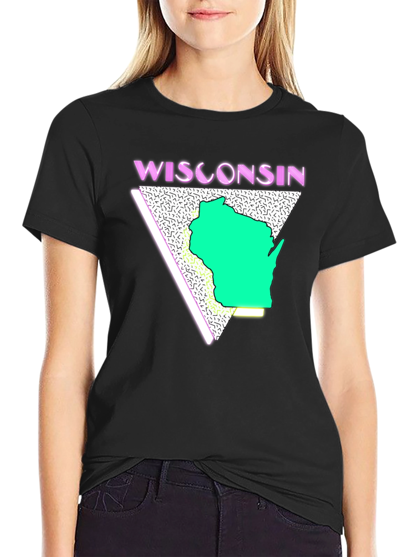 Retro Wisconsin Graphic T-Shirt