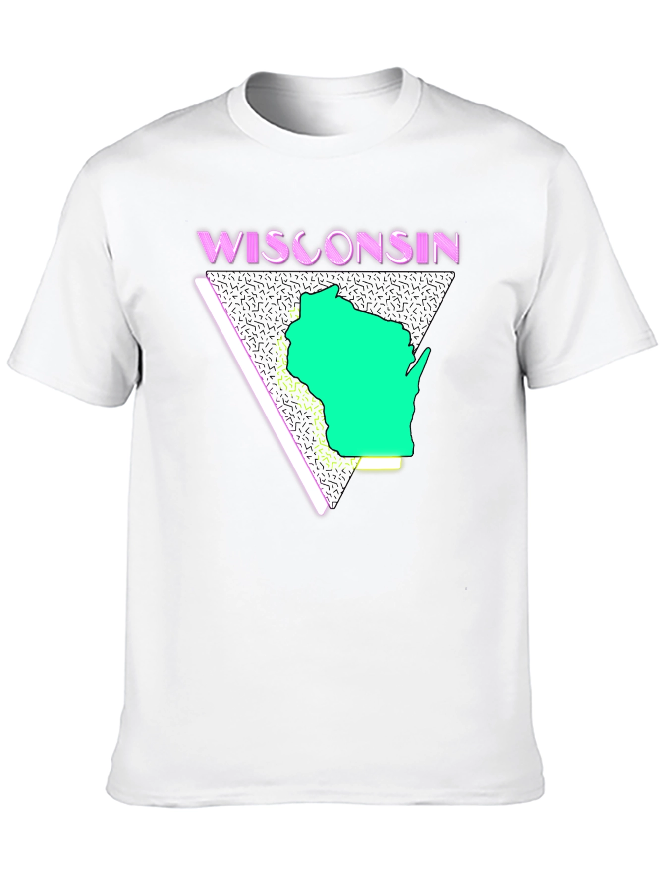 Retro Wisconsin Graphic T-Shirt