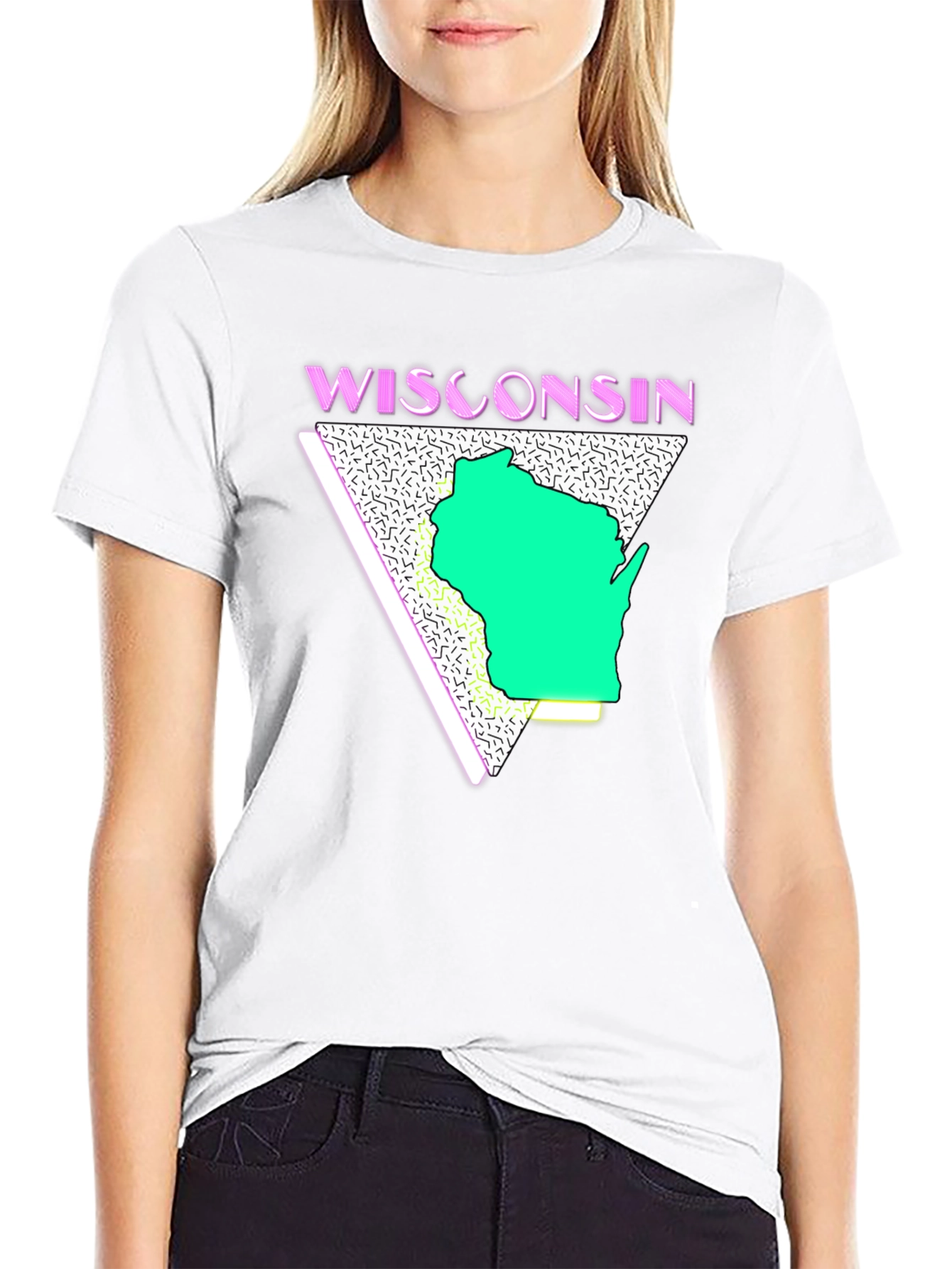 Retro Wisconsin Graphic T-Shirt
