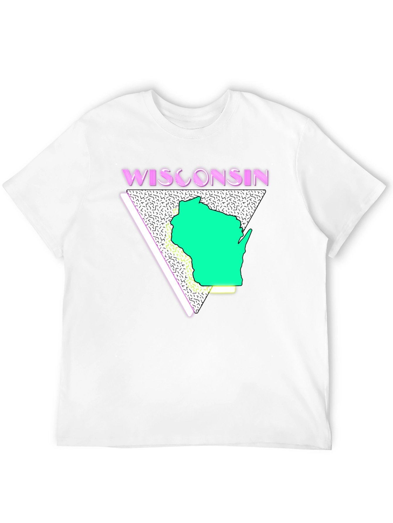 Retro Wisconsin Graphic T-Shirt