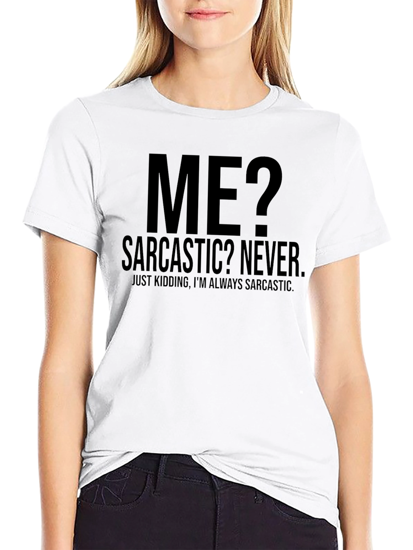 Sarcastic Humor Graphic T-Shirt