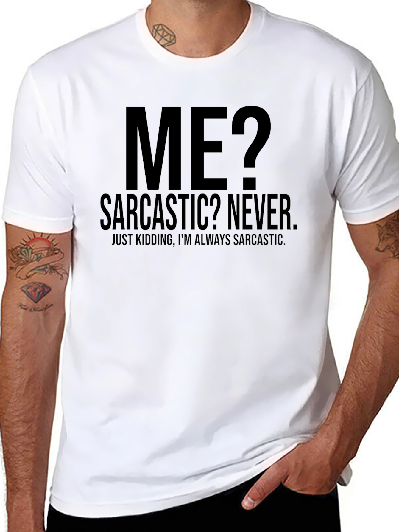 Sarcastic Humor Graphic T-Shirt