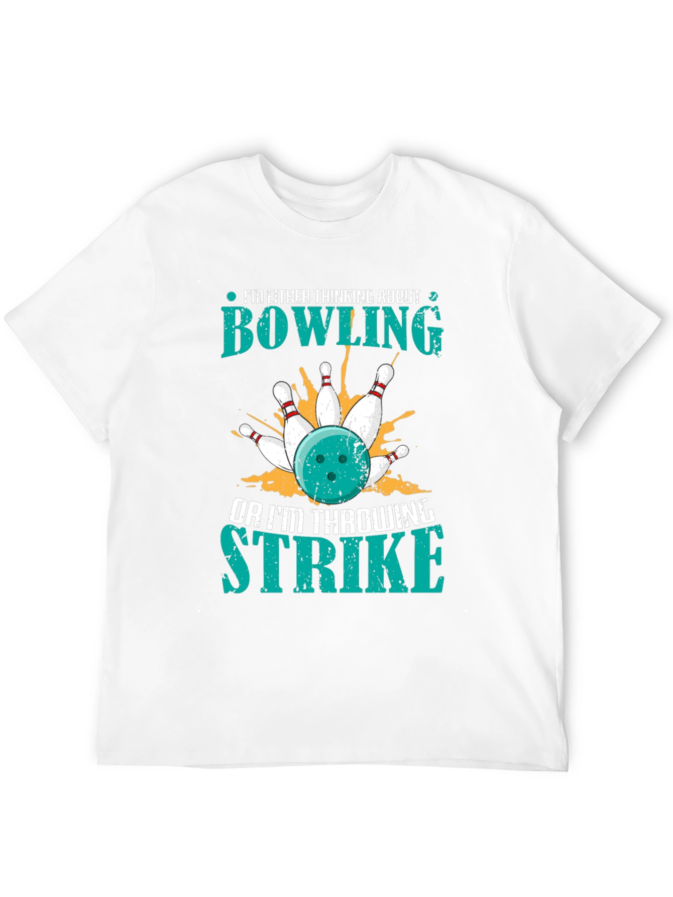 Bowling Strike T-Shirt - Gift for Bowling Lovers