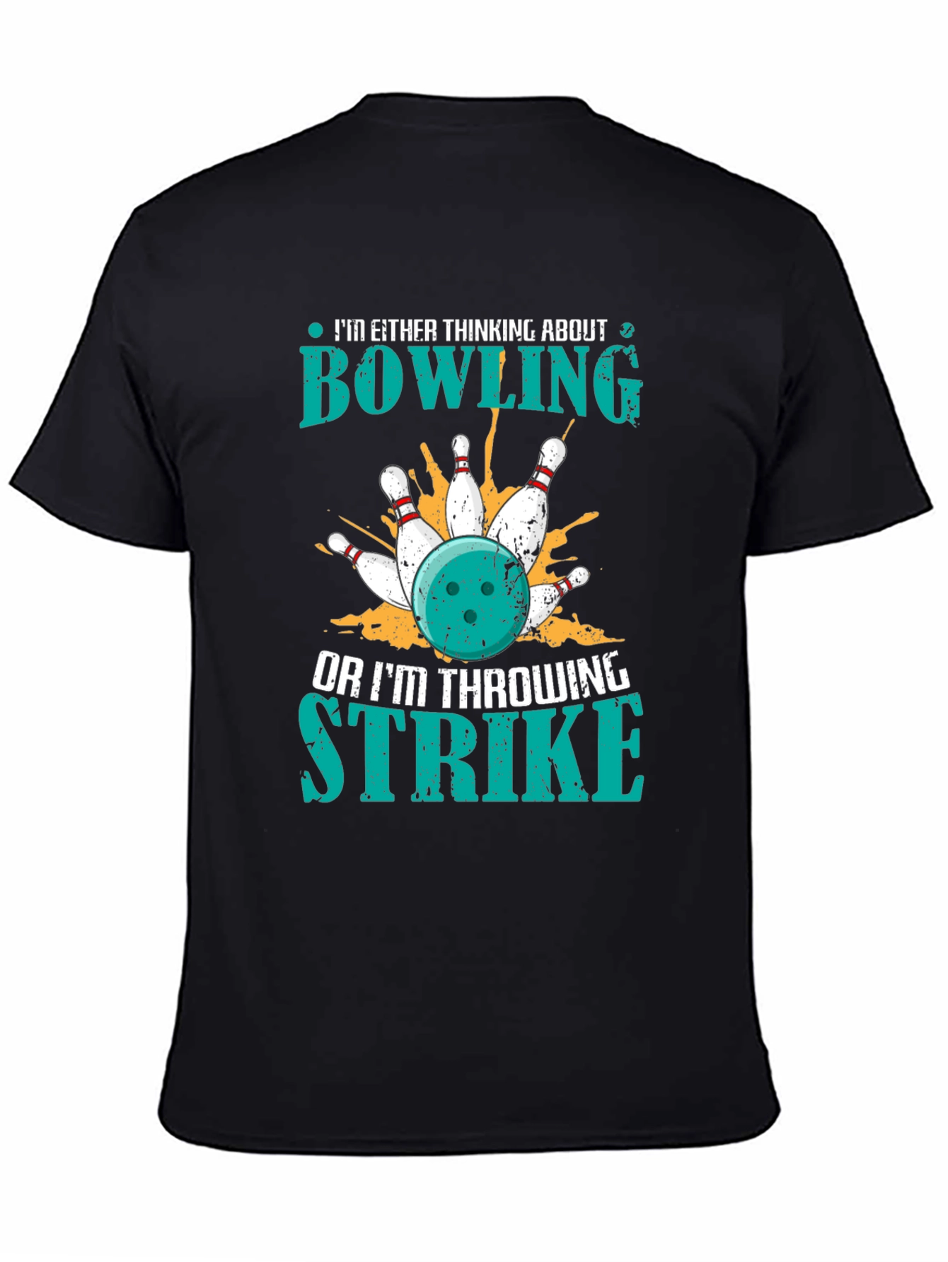 Bowling Strike T-Shirt - Gift for Bowling Lovers