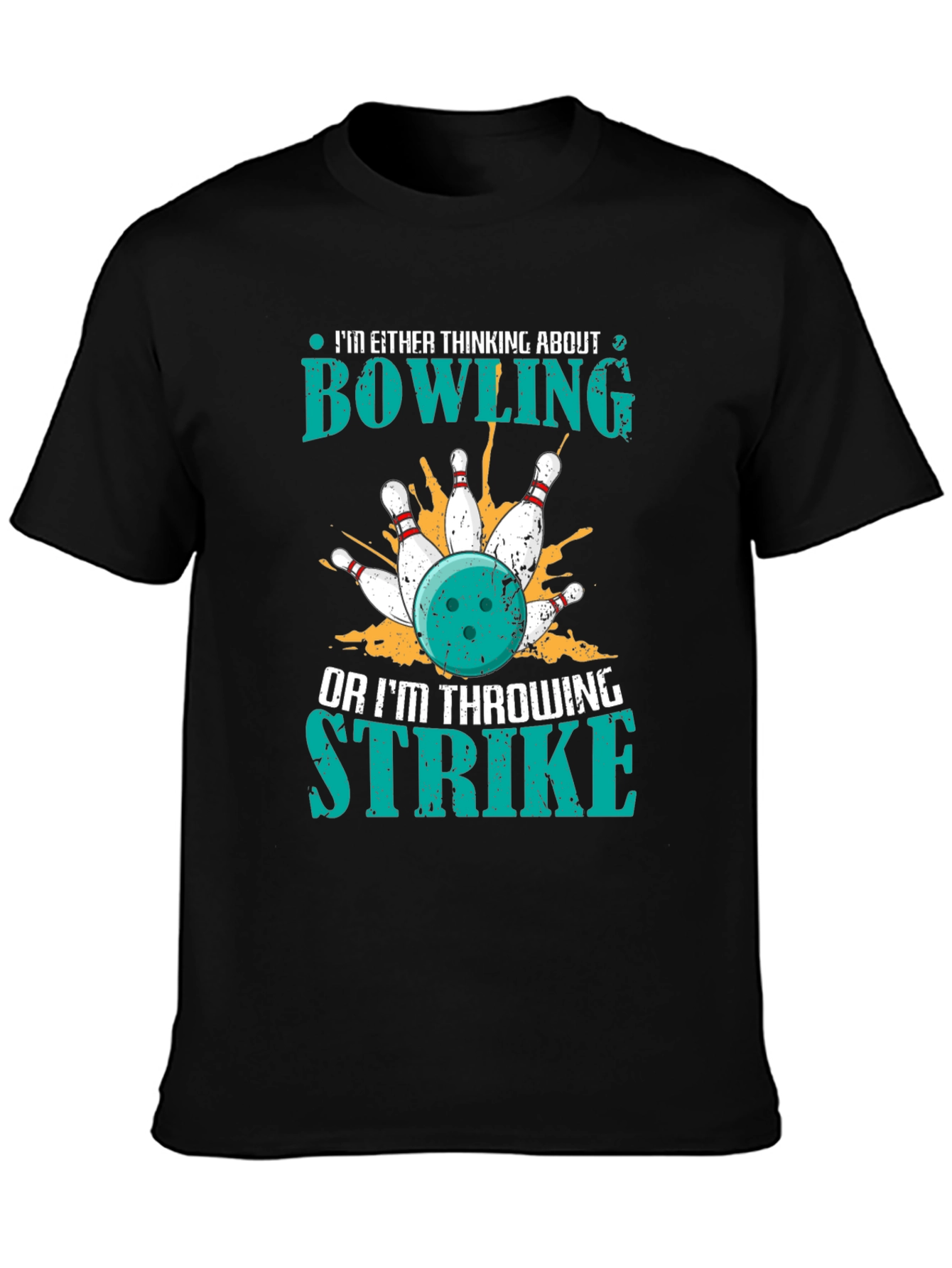 Bowling Strike T-Shirt - Gift for Bowling Lovers