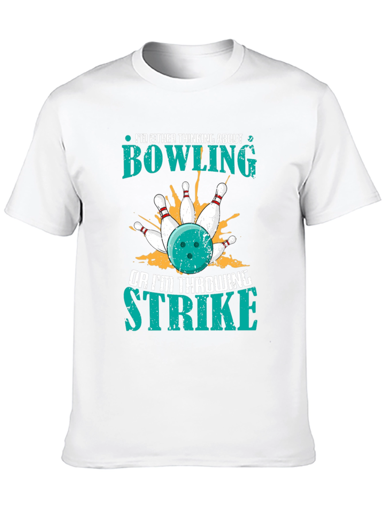 Bowling Strike T-Shirt - Gift for Bowling Lovers