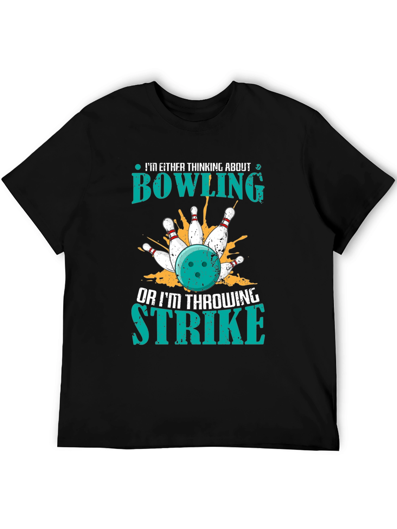 Bowling Strike T-Shirt - Gift for Bowling Lovers