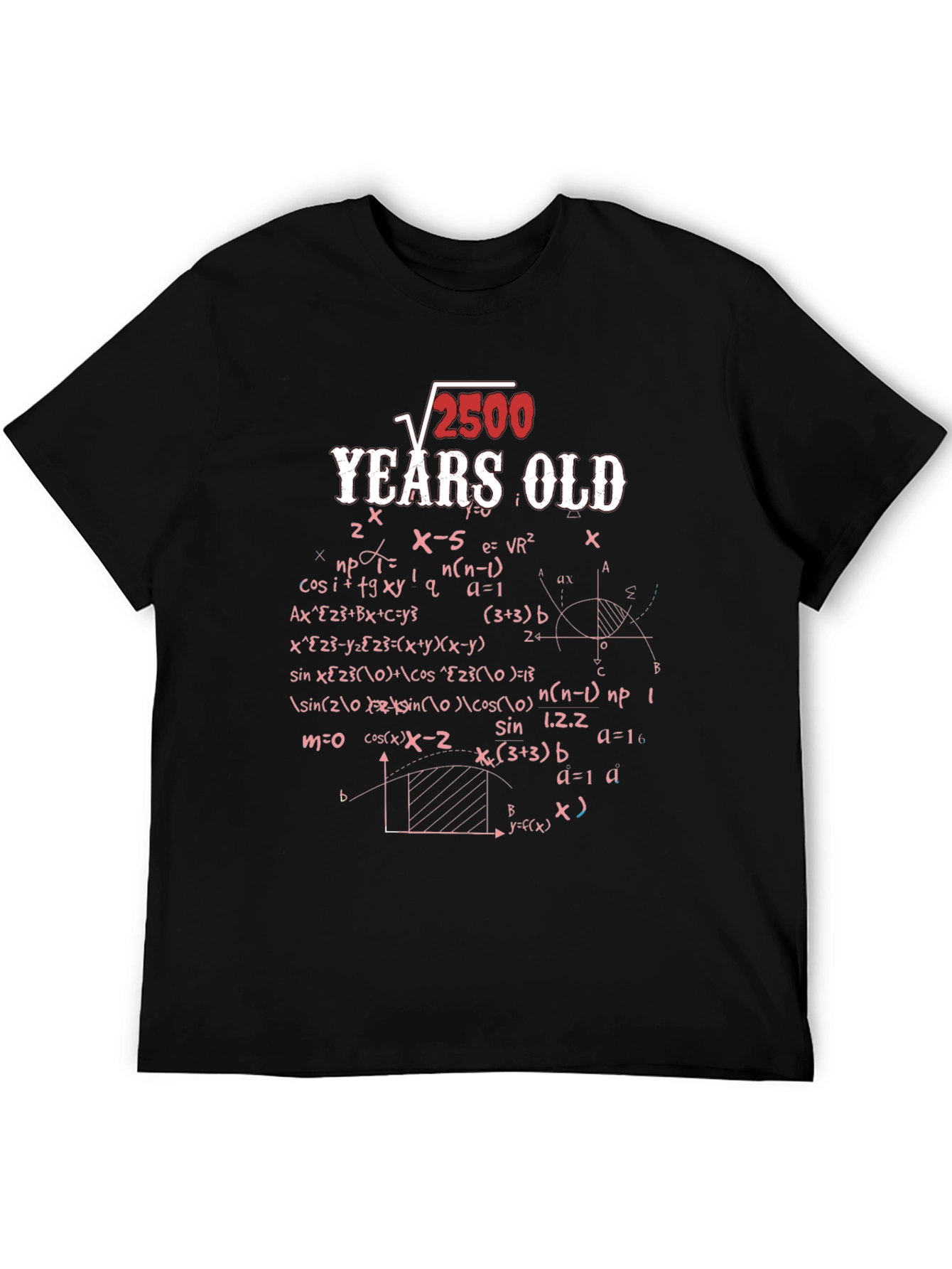 50th Birthday Math Formula T-Shirt - Funny Gift