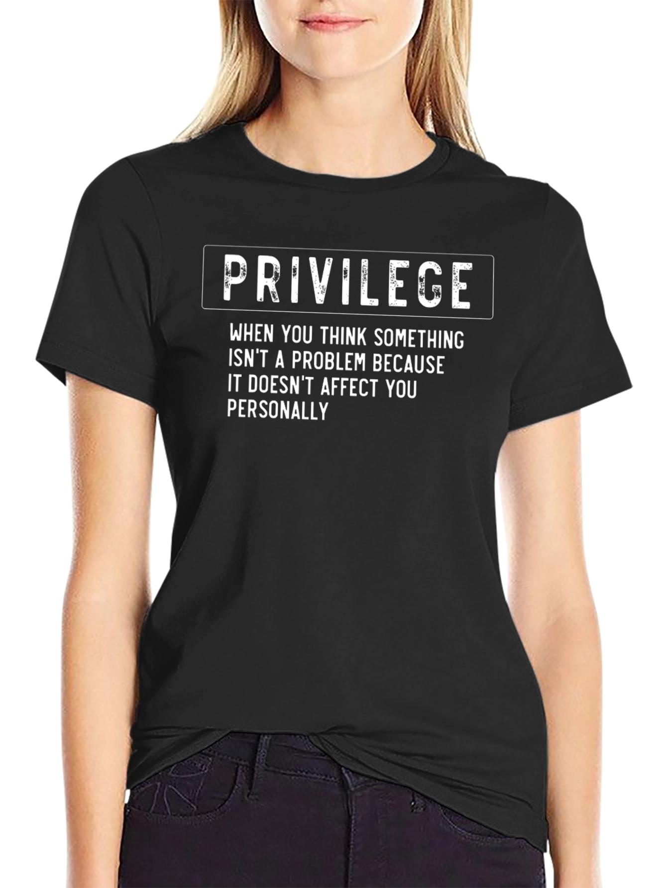 Privilege Statement Graphic Tee