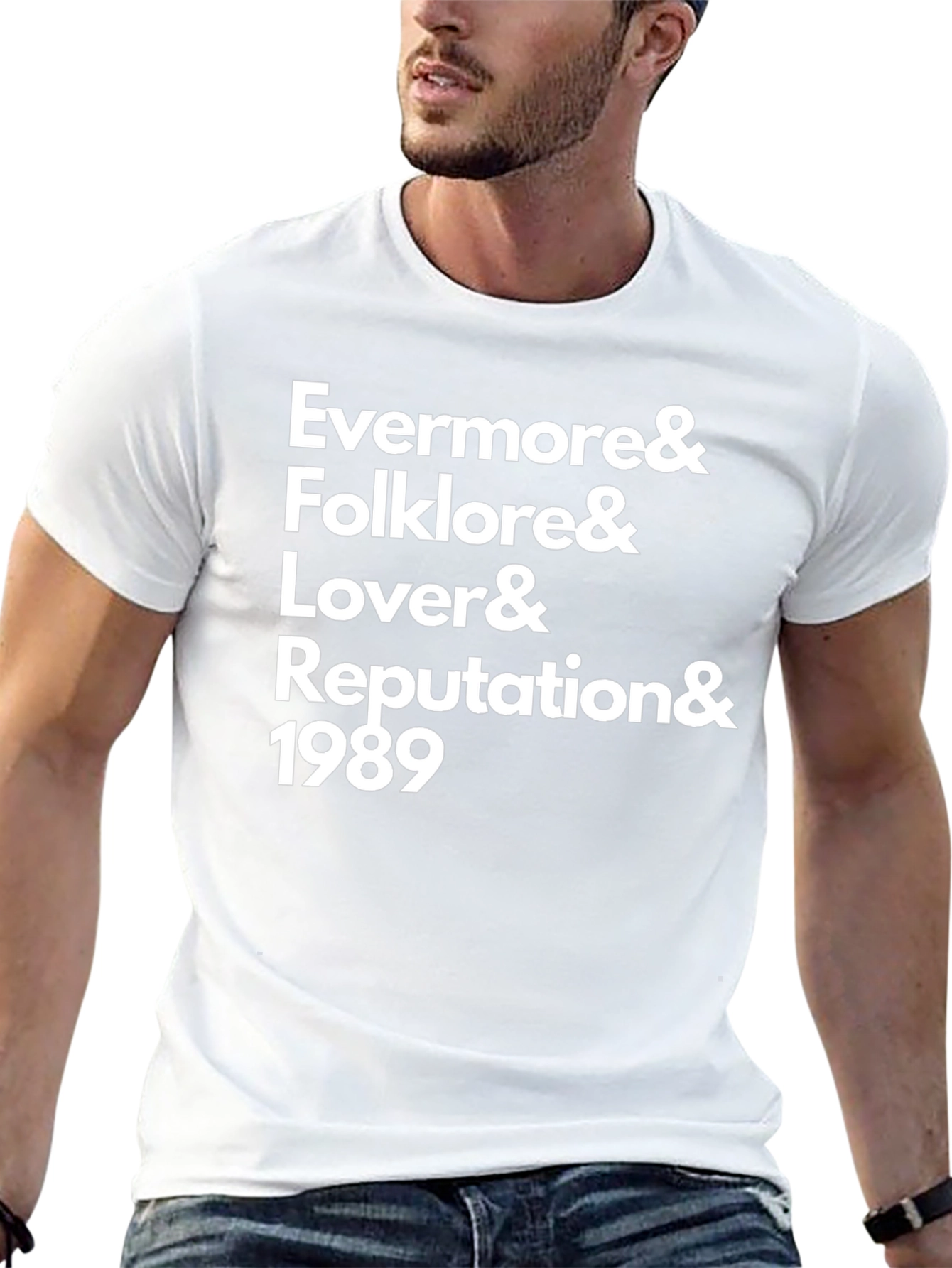 Taylor Swift Albums Graphic Tee - Black
