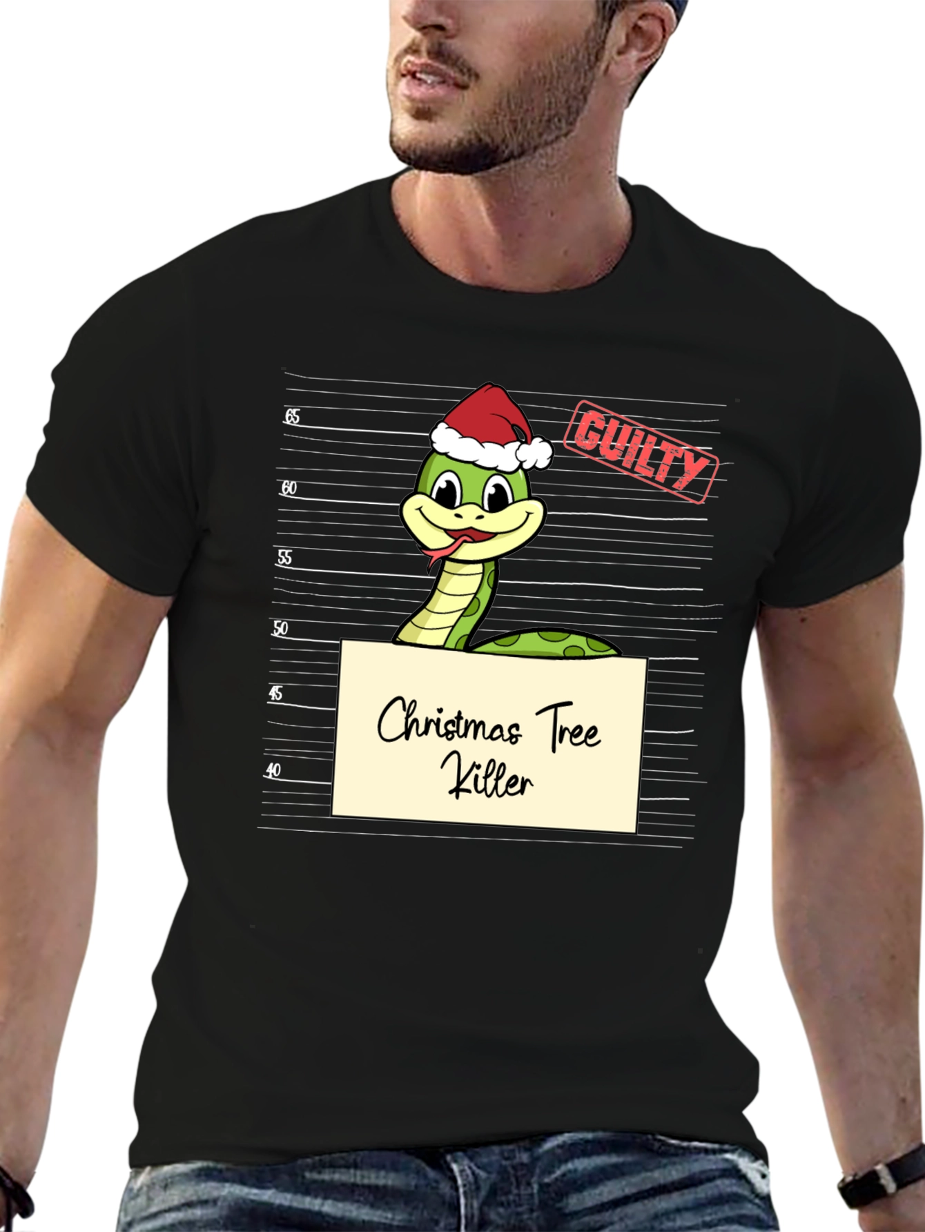 Christmas Tree Killer Snake T-Shirt