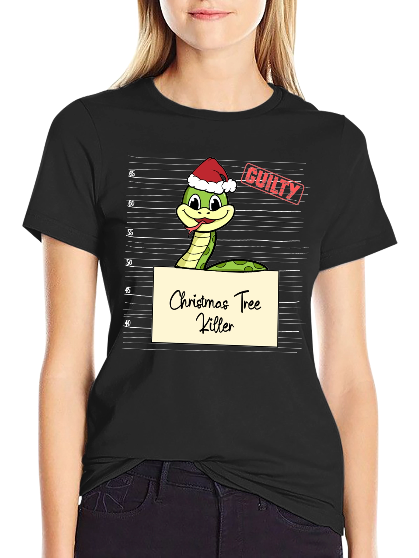 Christmas Tree Killer Snake T-Shirt