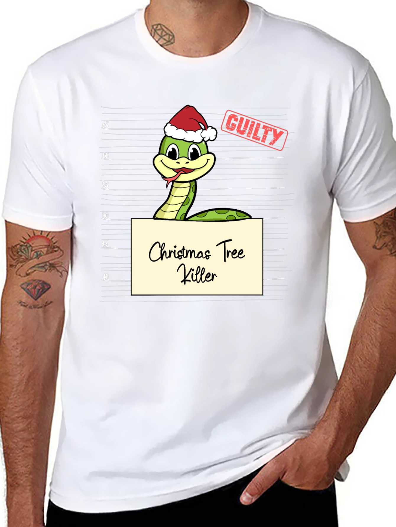 Christmas Tree Killer Snake T-Shirt