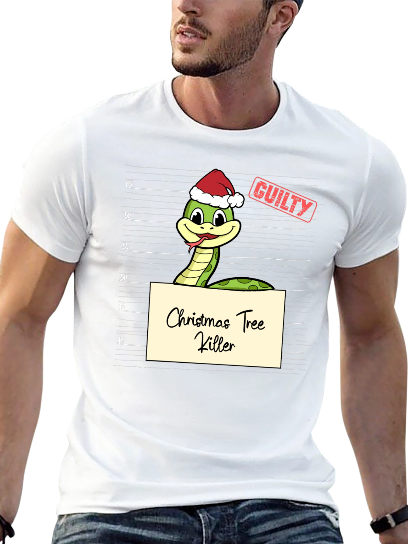 Christmas Tree Killer Snake T-Shirt