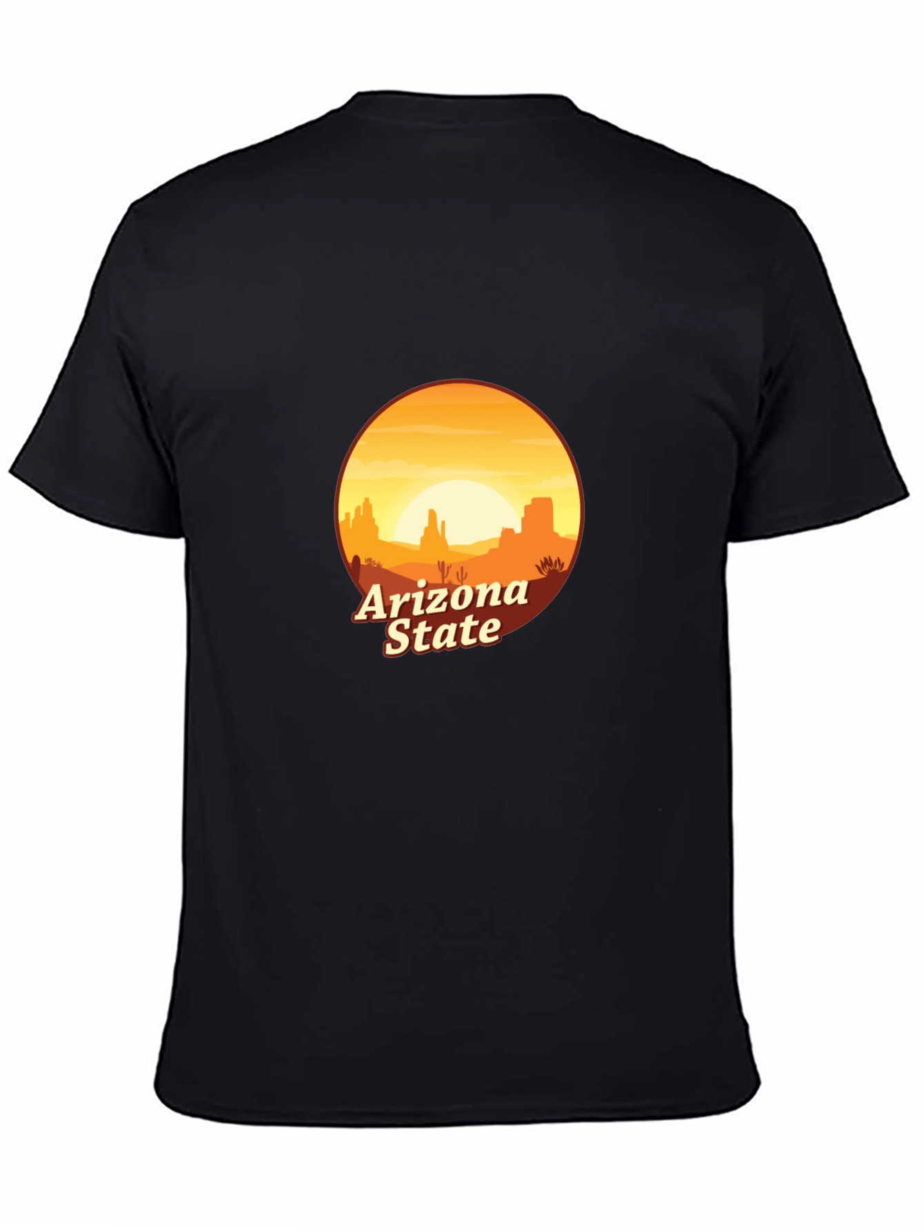 Arizona State Desert Graphic Tee - Unisex Cotton T-Shirt