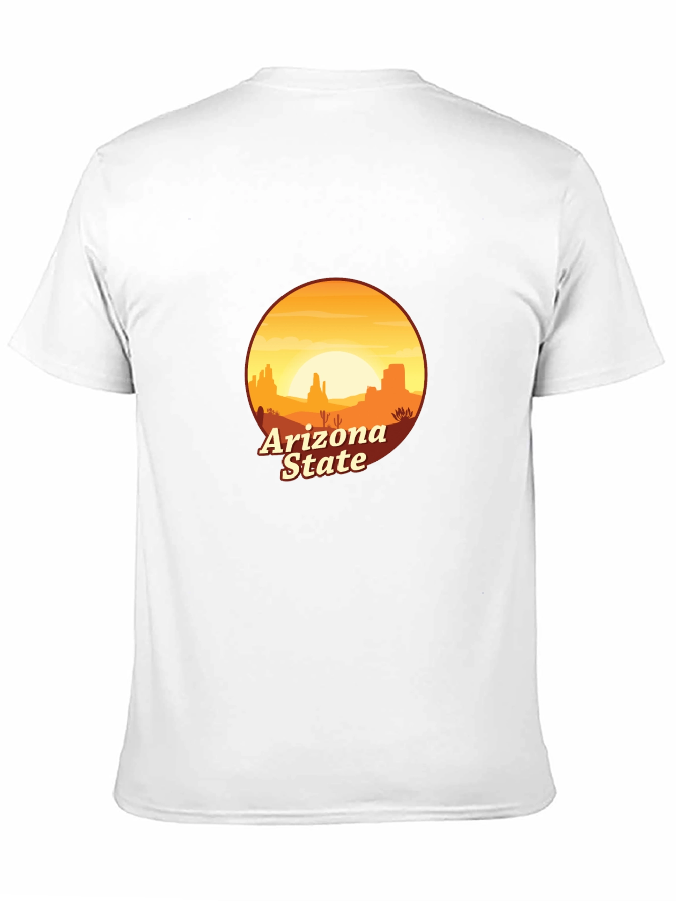 Arizona State Desert Graphic Tee - Unisex Cotton T-Shirt