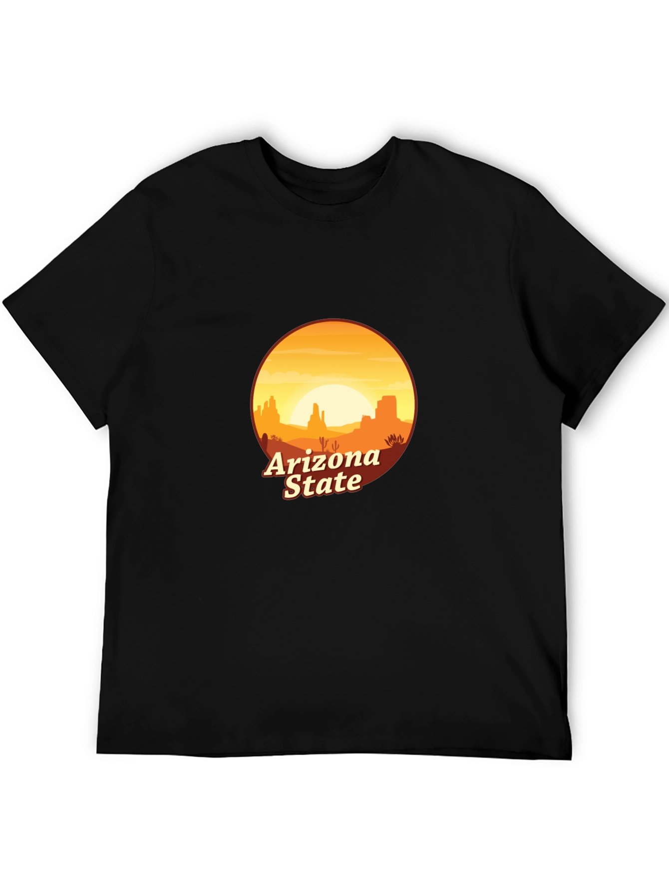 Arizona State Desert Graphic Tee - Unisex Cotton T-Shirt