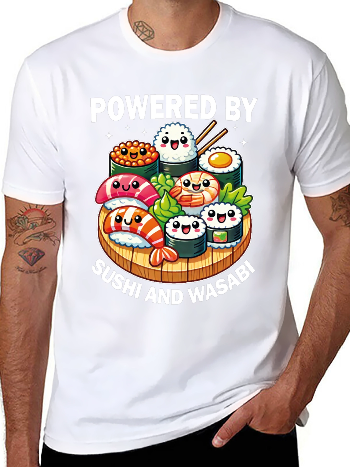 Powered By Sushi T-Shirt