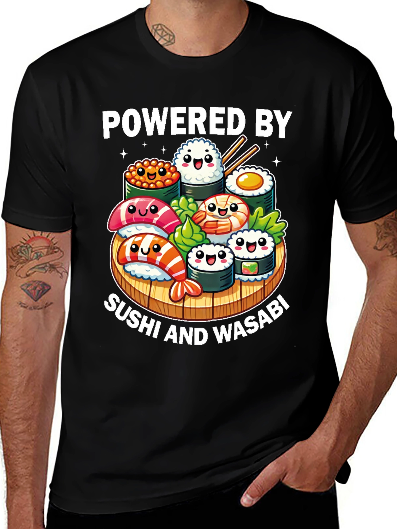 Powered By Sushi T-Shirt