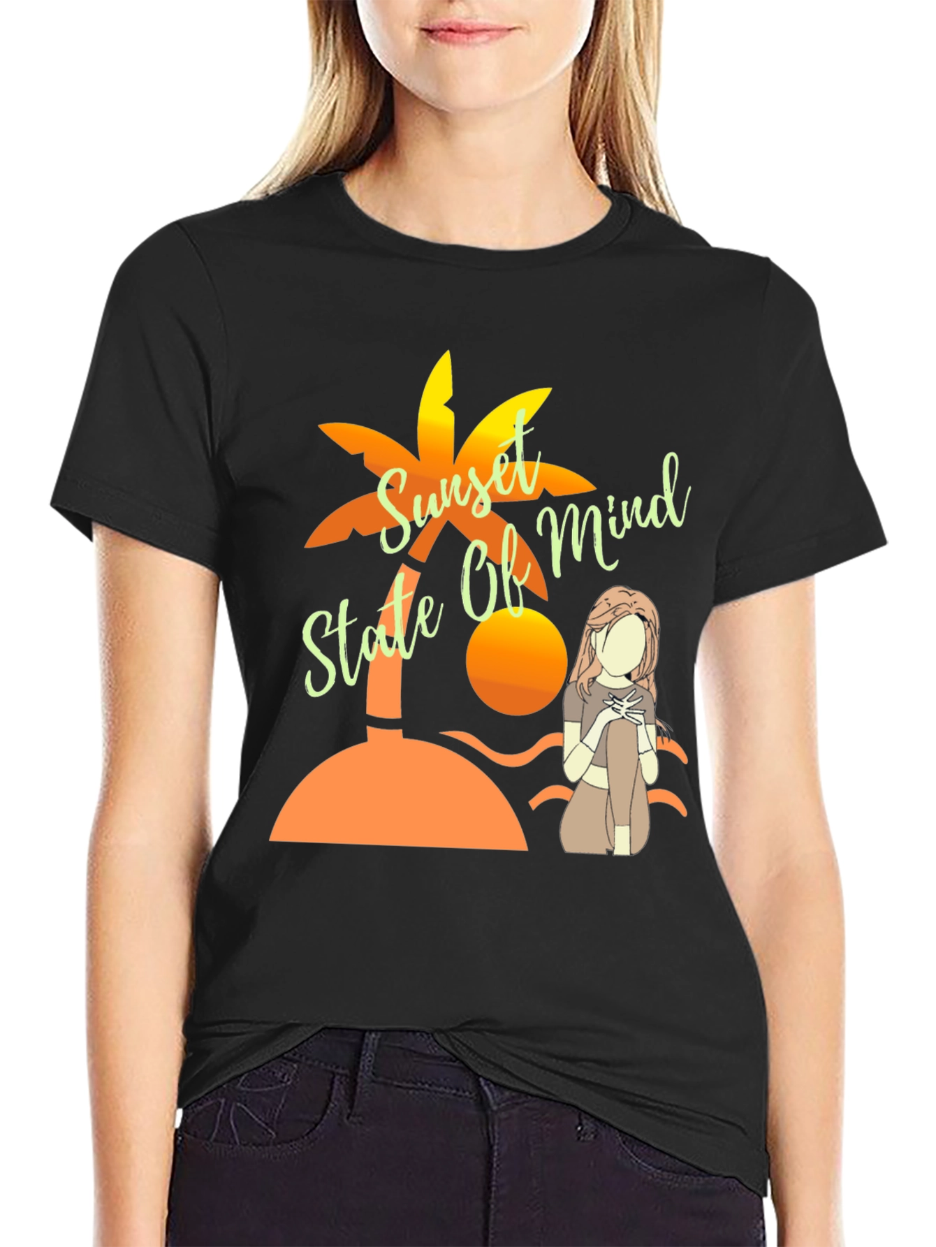 Sunset State of Mind Graphic T-Shirt