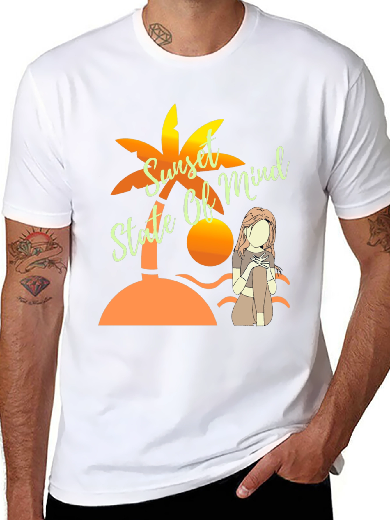 Sunset State of Mind Graphic T-Shirt