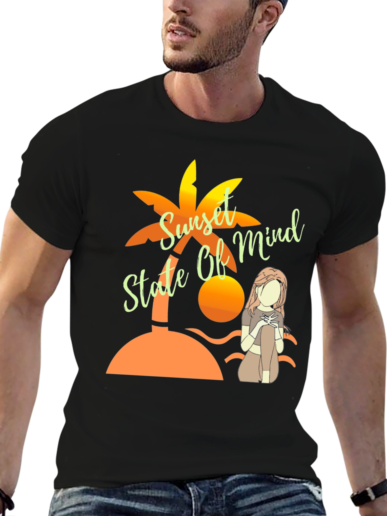 Sunset State of Mind Graphic T-Shirt