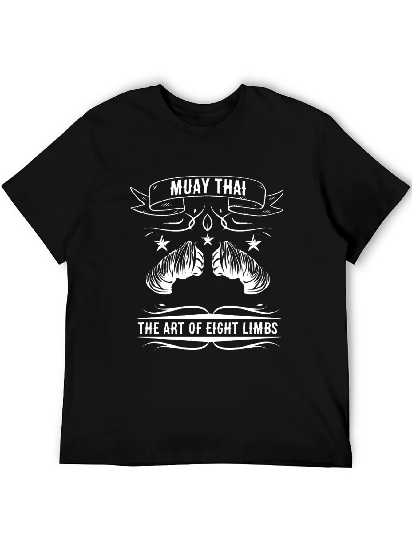 Muay Thai Eight Limbs Black T-Shirt