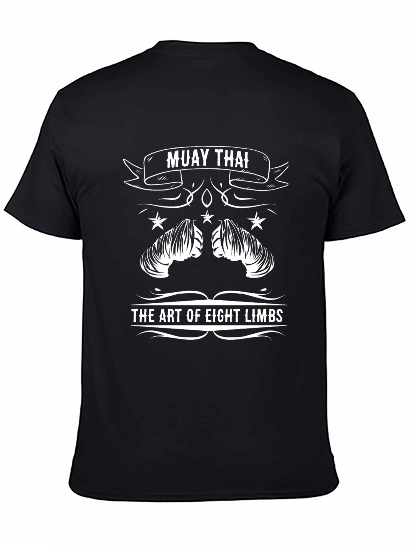 Muay Thai Eight Limbs Black T-Shirt