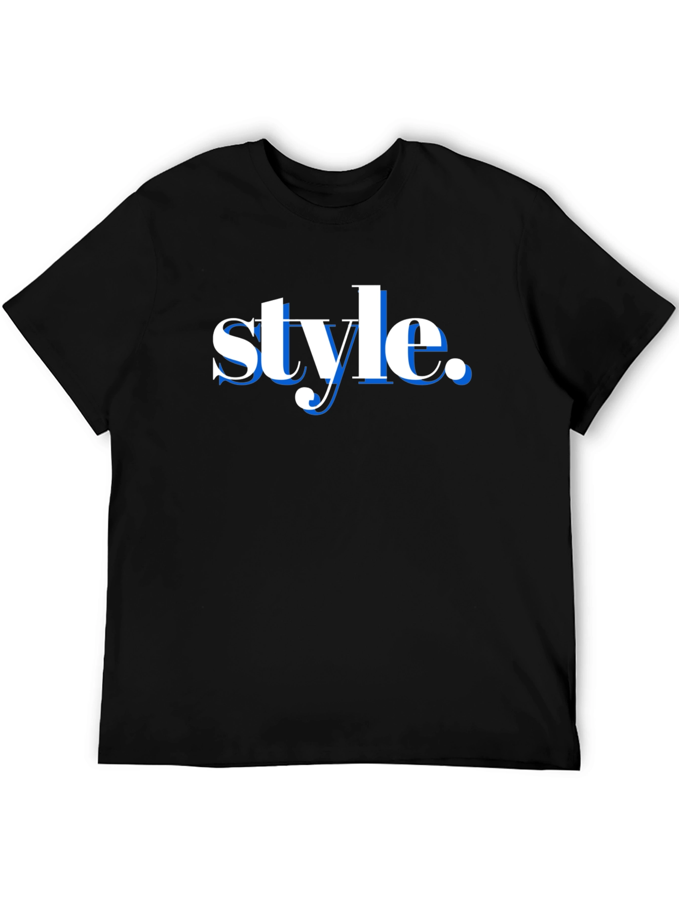 Stylish Black T-Shirt - Style Graphic Tee