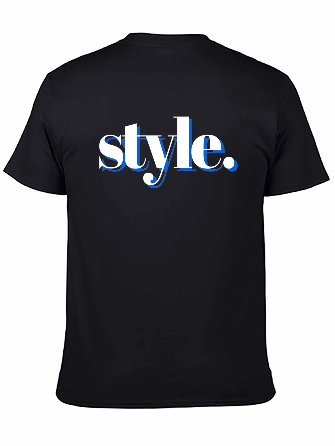 Stylish Black T-Shirt - Style Graphic Tee