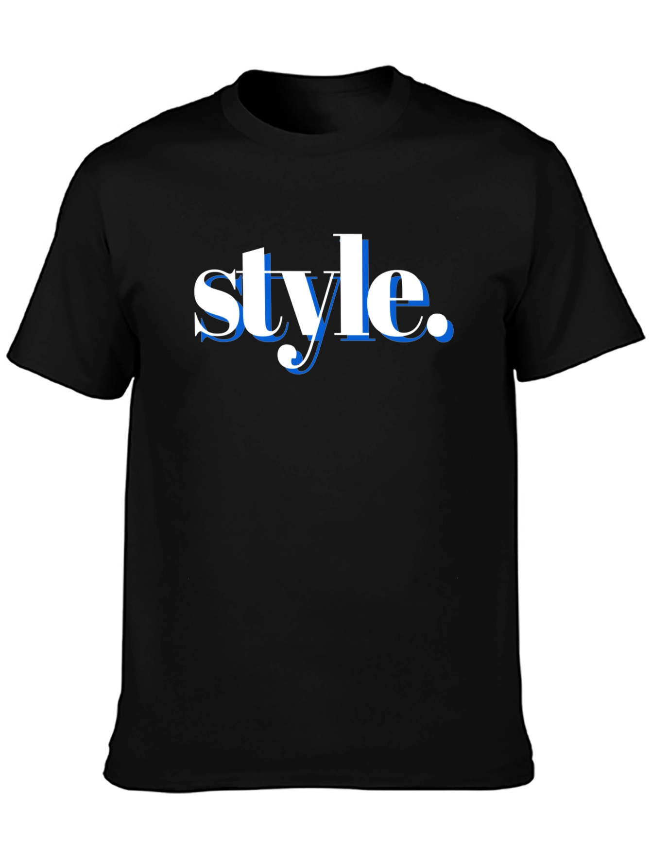 Stylish Black T-Shirt - Style Graphic Tee