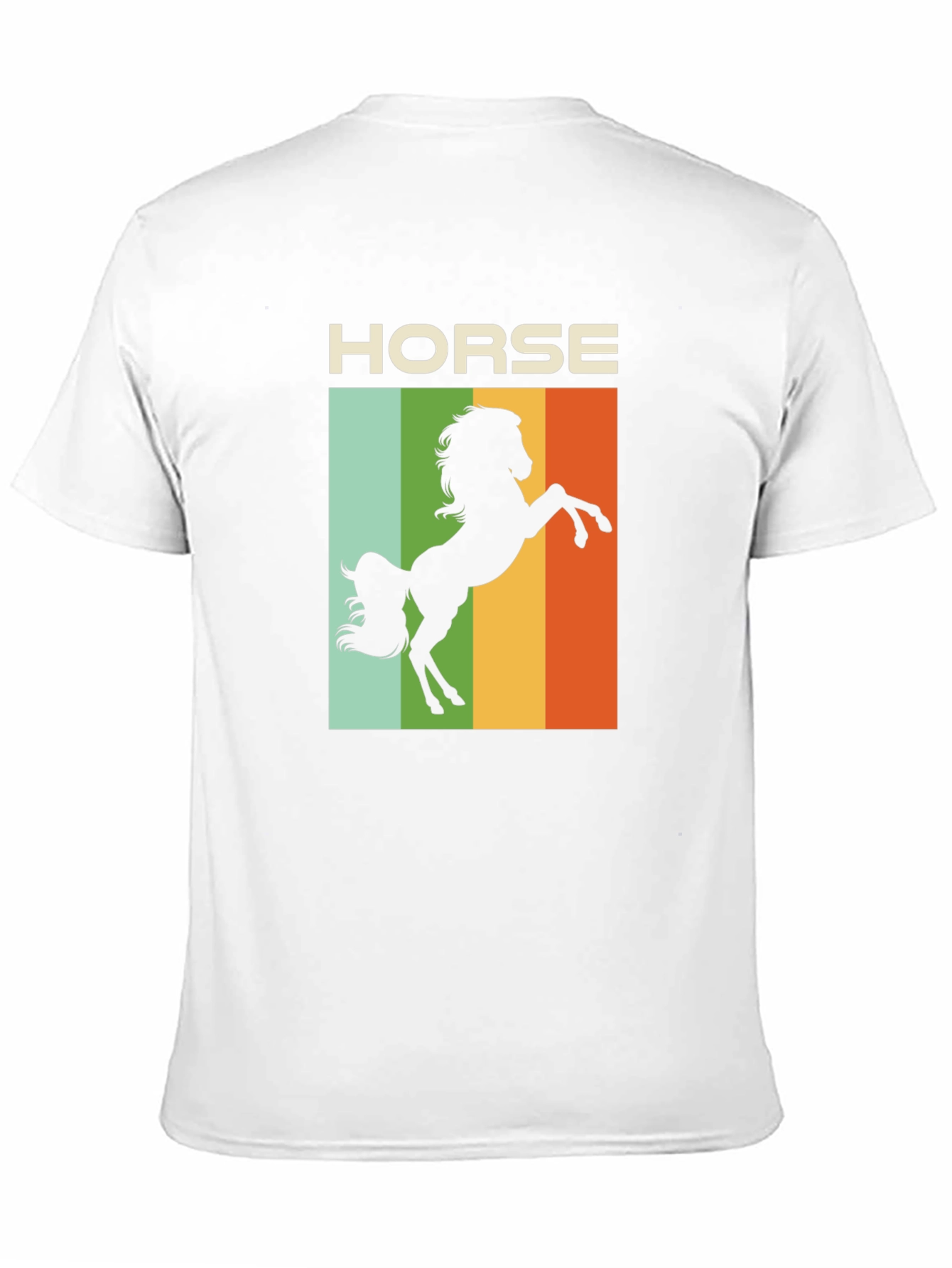 Retro Horse T-Shirt - Equestrian Style