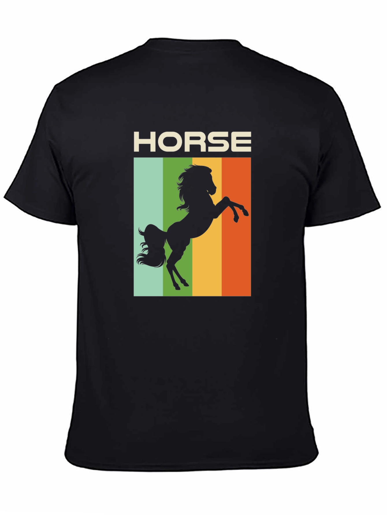Retro Horse T-Shirt - Equestrian Style