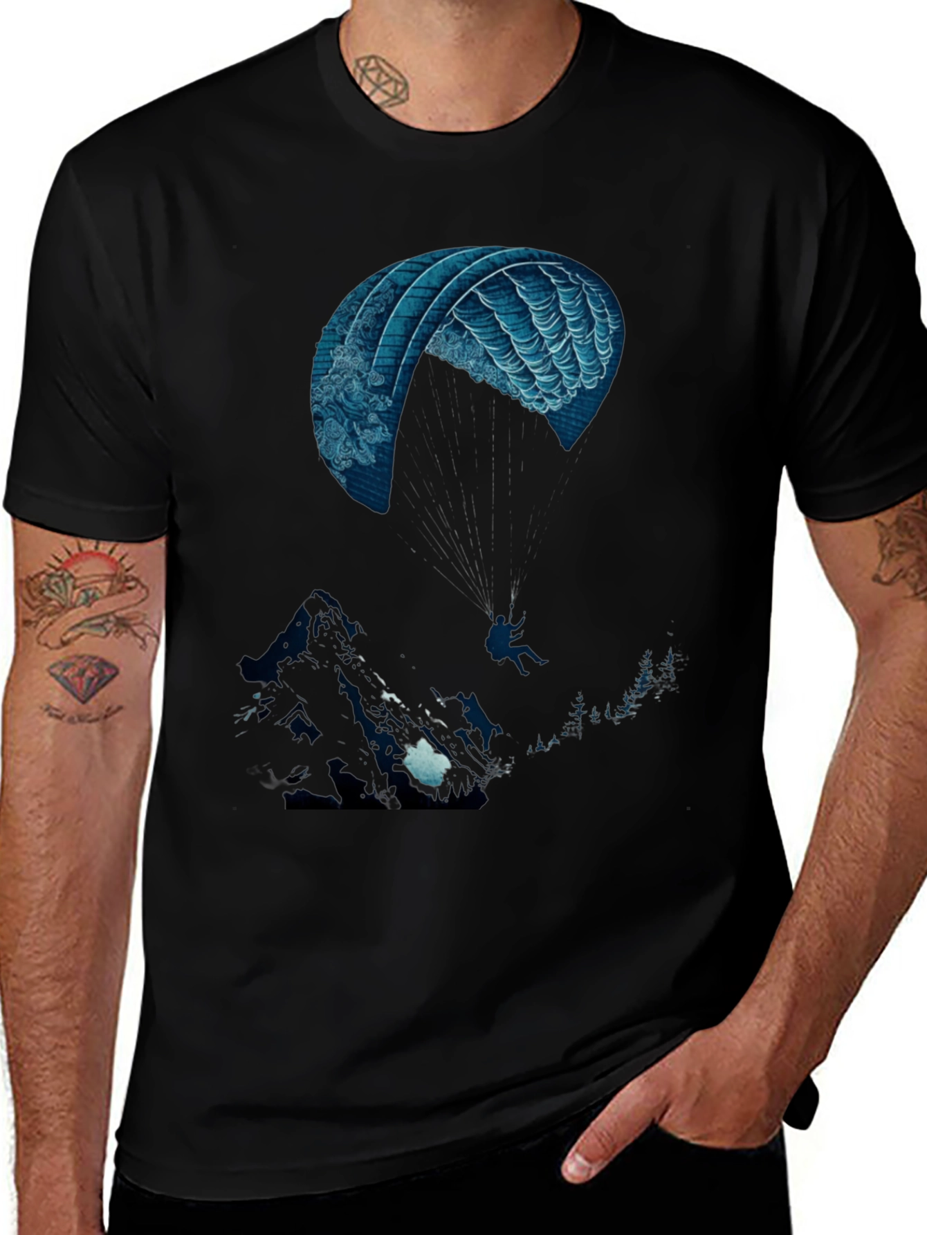 Paragliding Graphic Tee - Adventure Ready