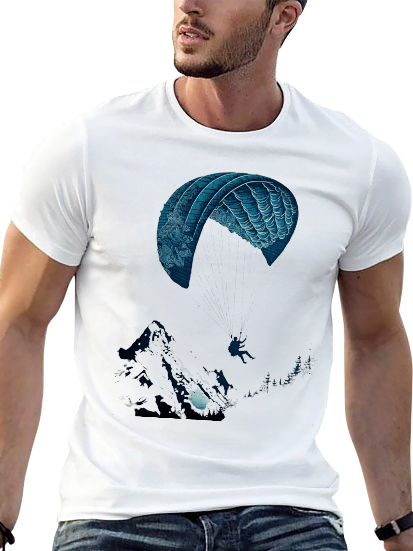 Paragliding Graphic Tee - Adventure Ready