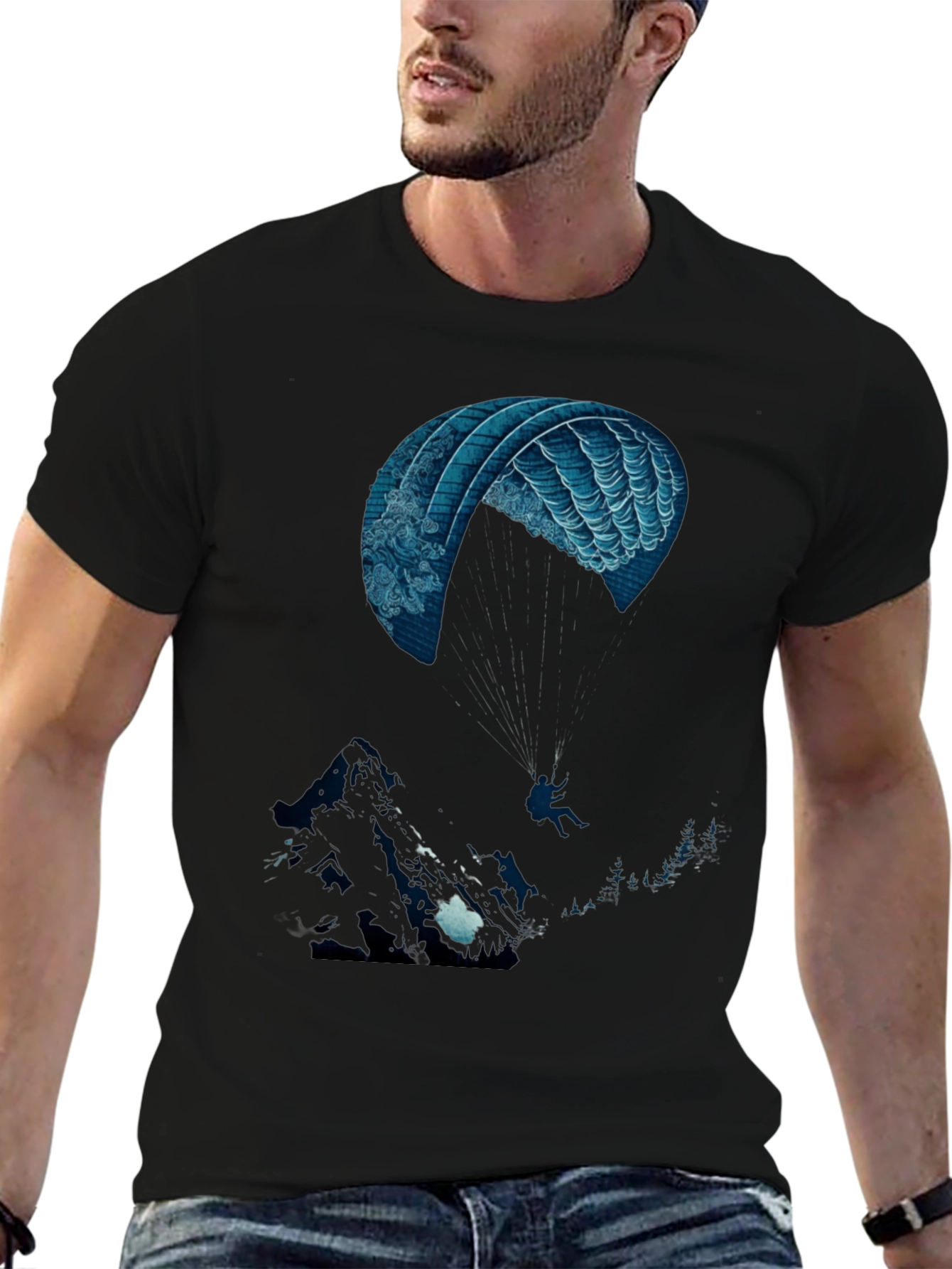 Paragliding Graphic Tee - Adventure Ready