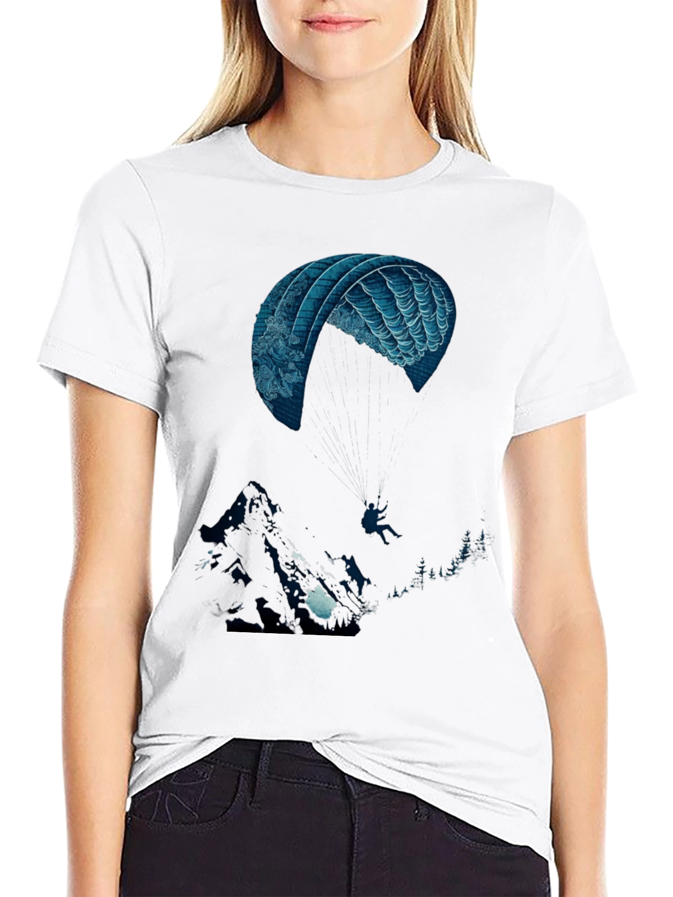 Paragliding Graphic Tee - Adventure Ready