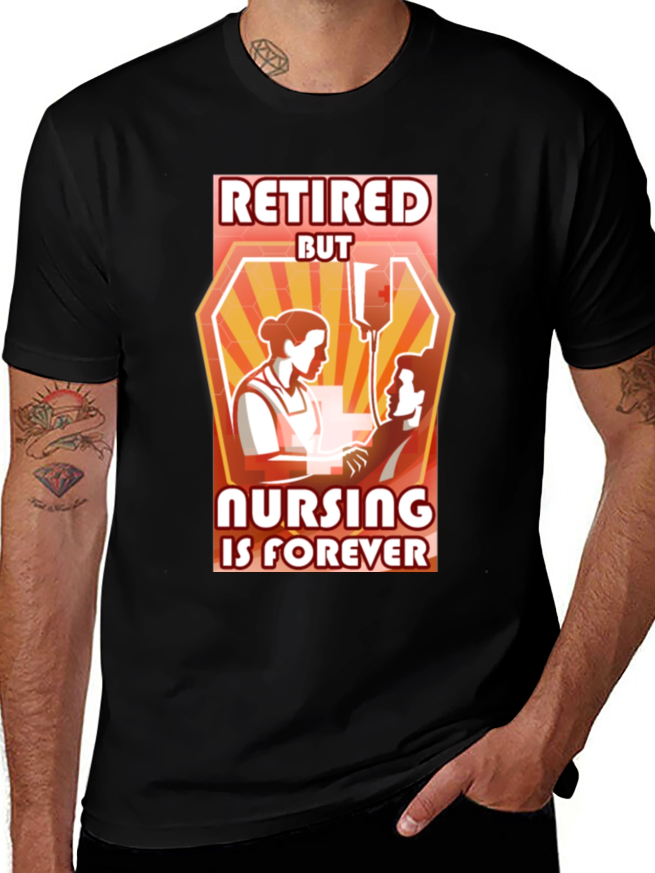Retired But Nursing Is Forever T-Shirt