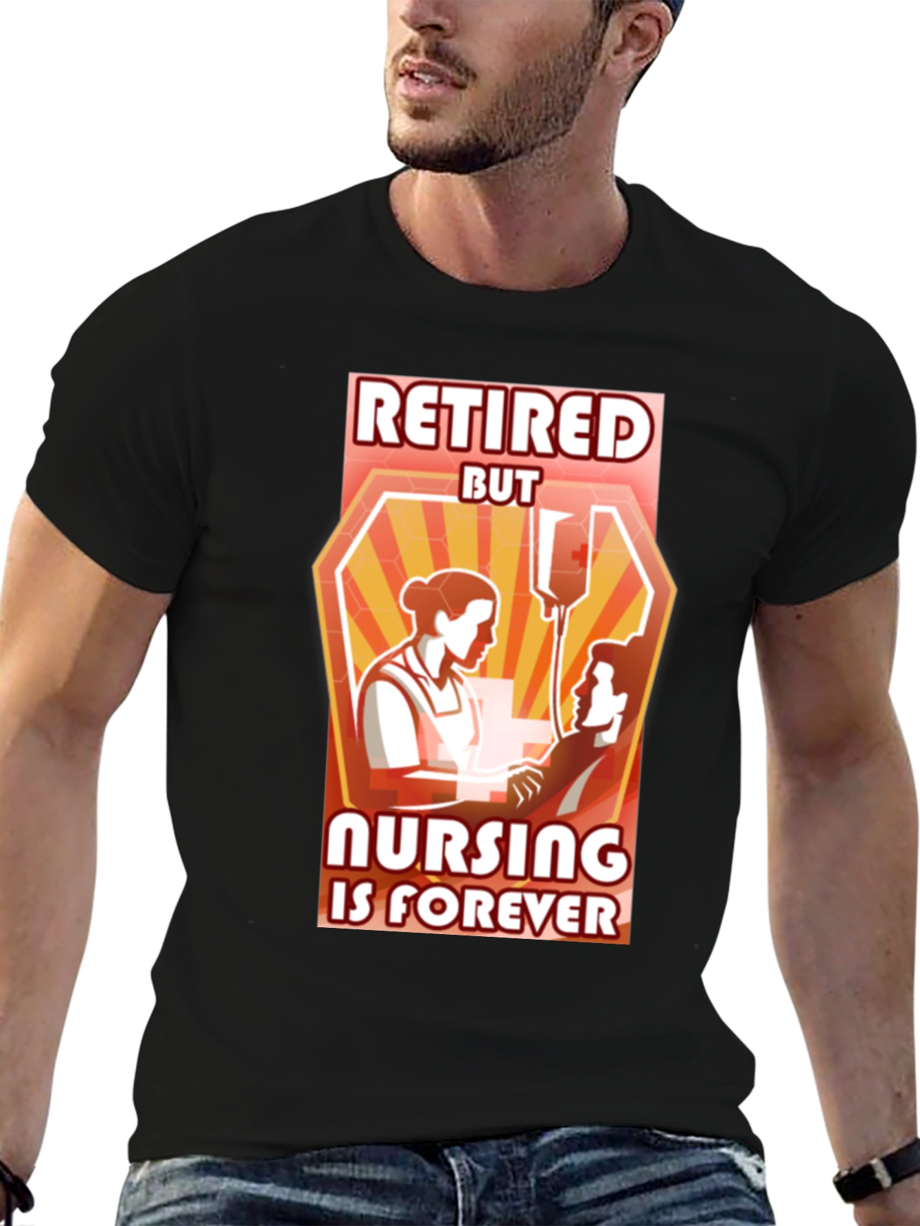 Retired But Nursing Is Forever T-Shirt