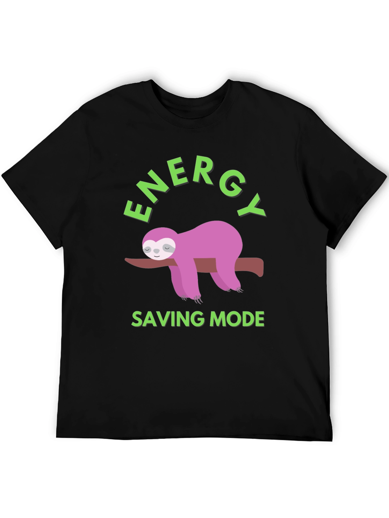 Energy Saving Mode Sloth Graphic Tee