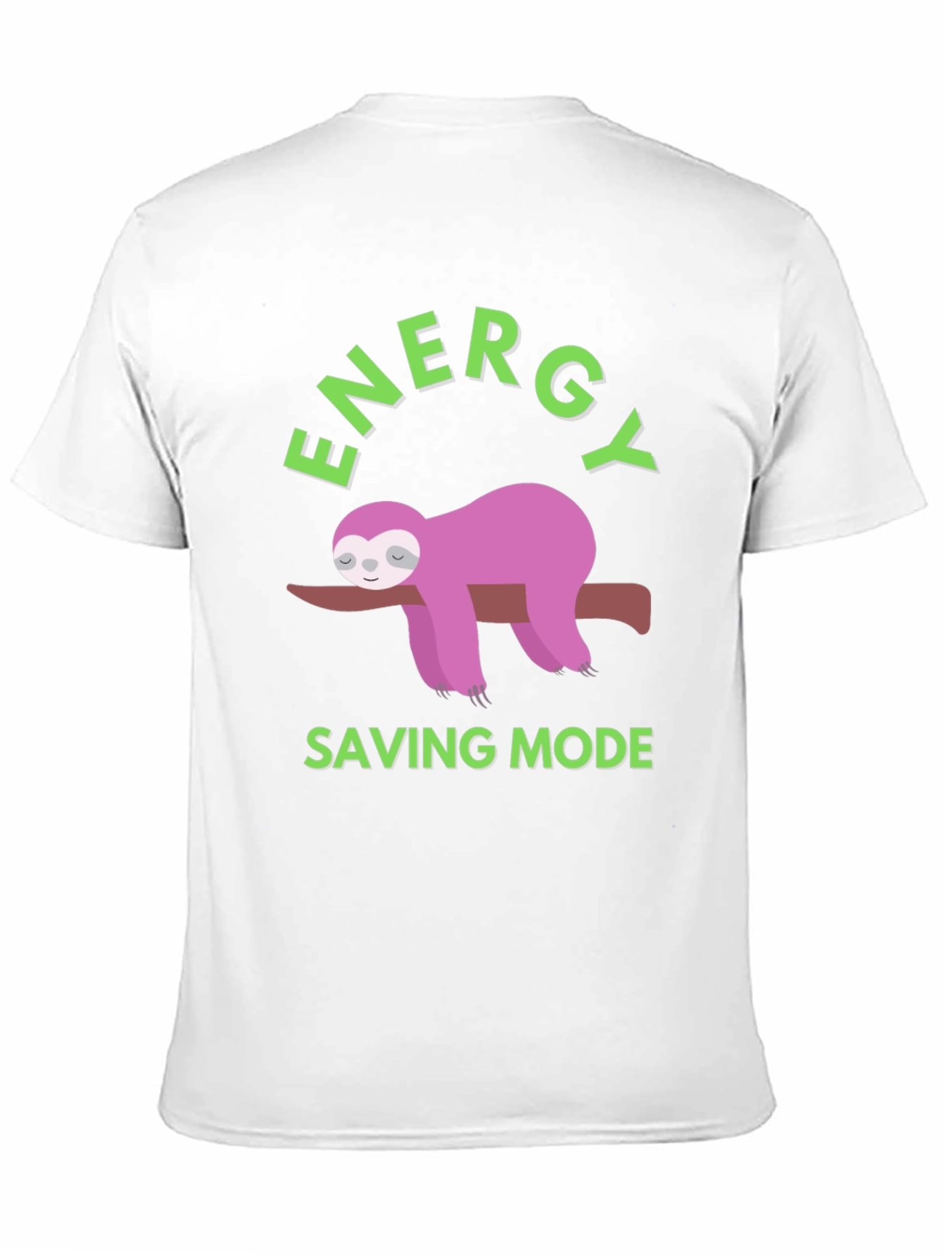 Energy Saving Mode Sloth Graphic Tee