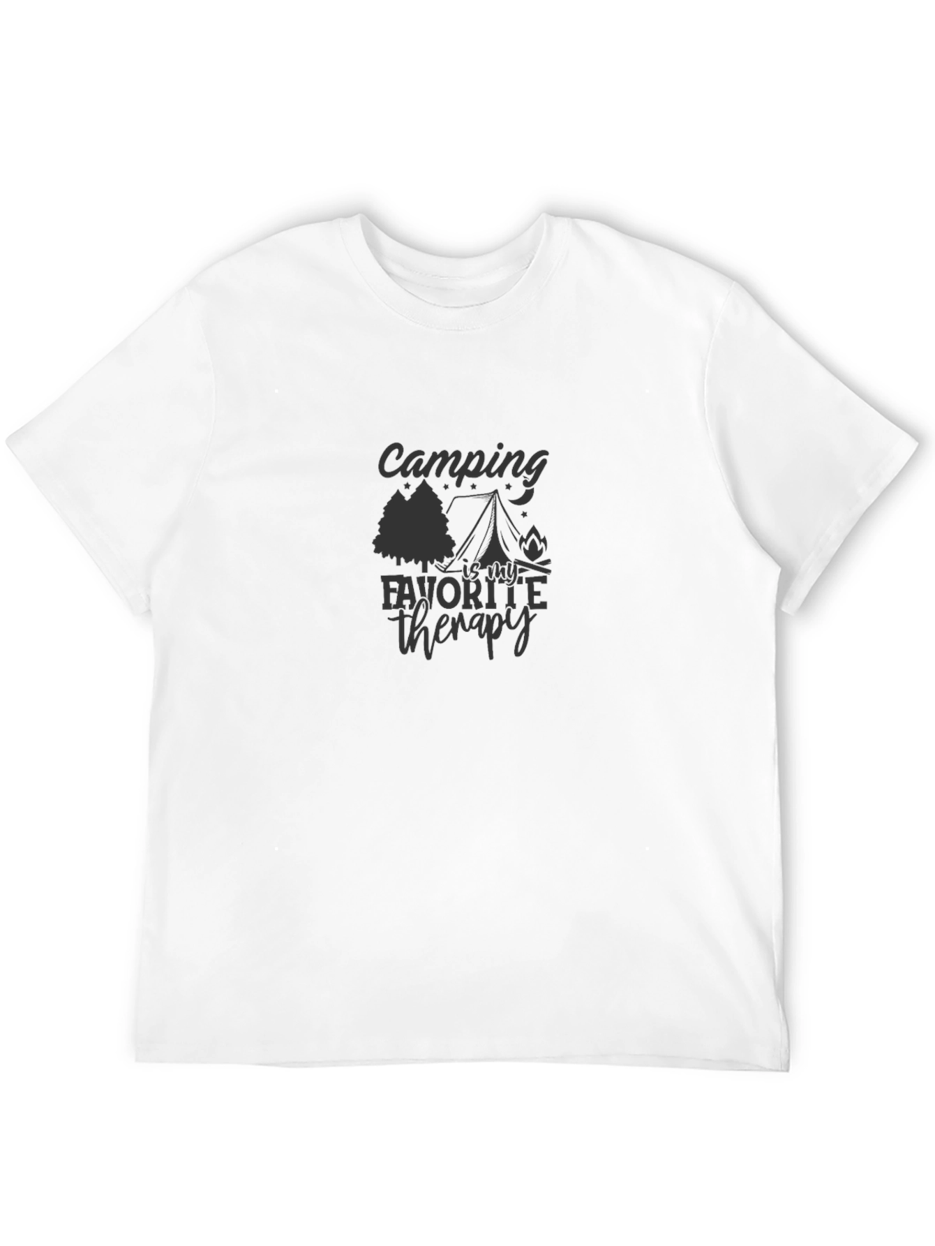 Camping Is My Favorite Therapy T-Shirt